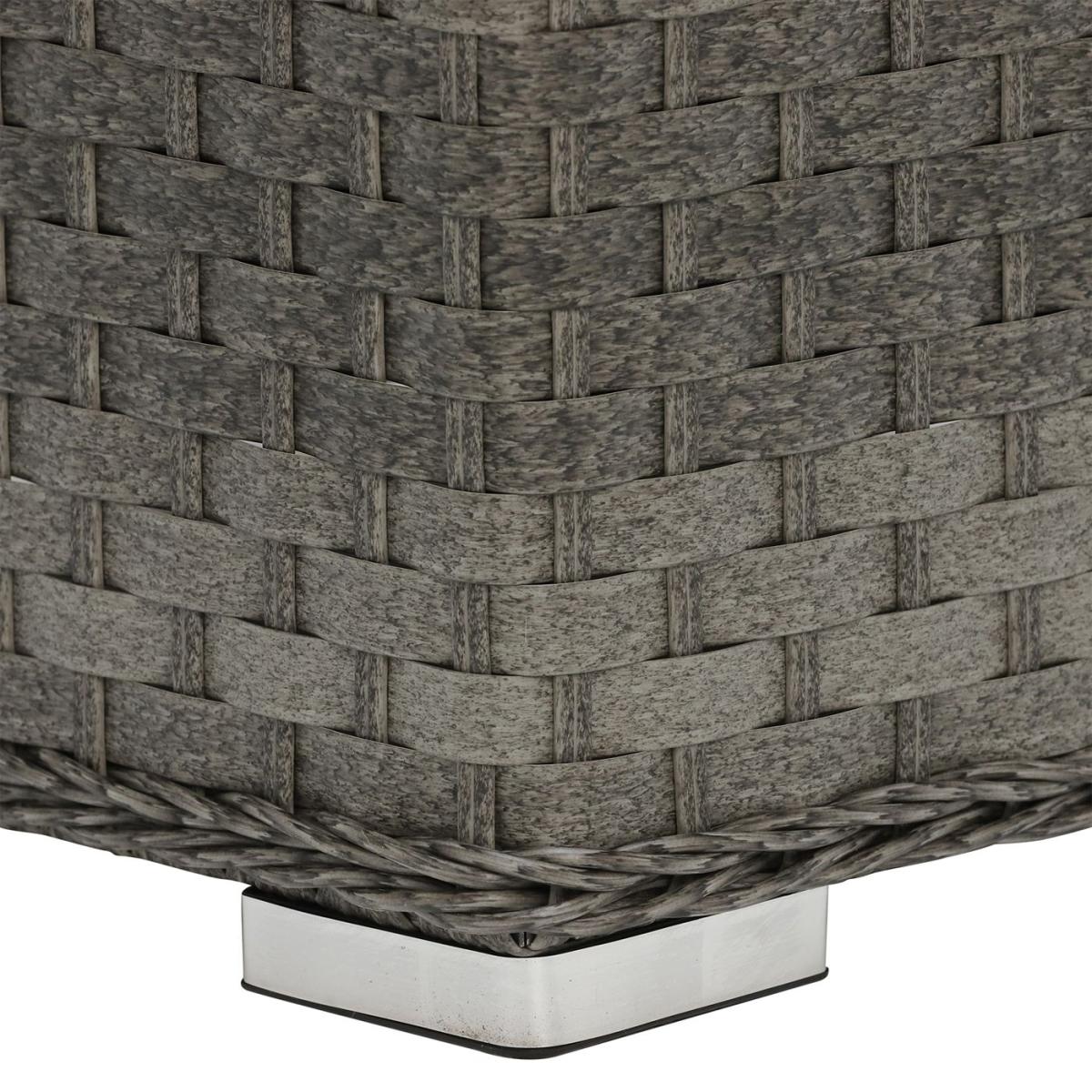 Amberley Small Garden Corner 4 Seater Sofa & Coffee Table, Grey | Barker & Stonehouse – image 12