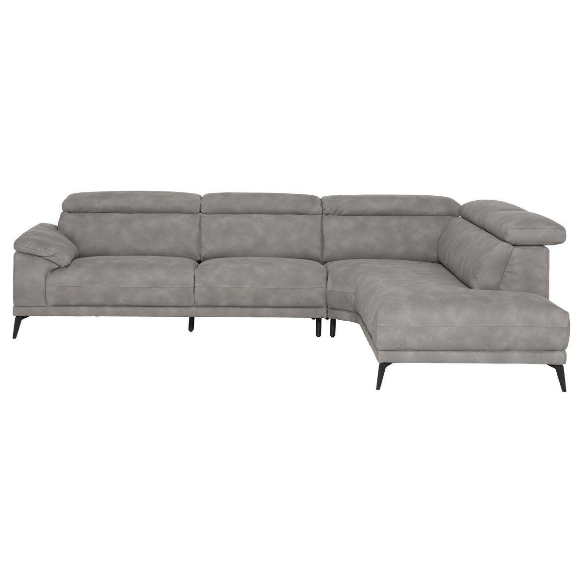 Selvaggio Right Hand Corner Group Sofa, Grey | Barker & Stonehouse – image 2
