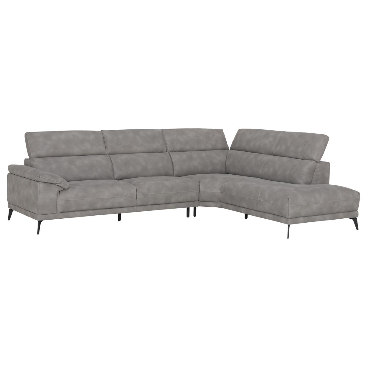 Selvaggio Right Hand Corner Group Sofa, Grey | Barker & Stonehouse – image 5