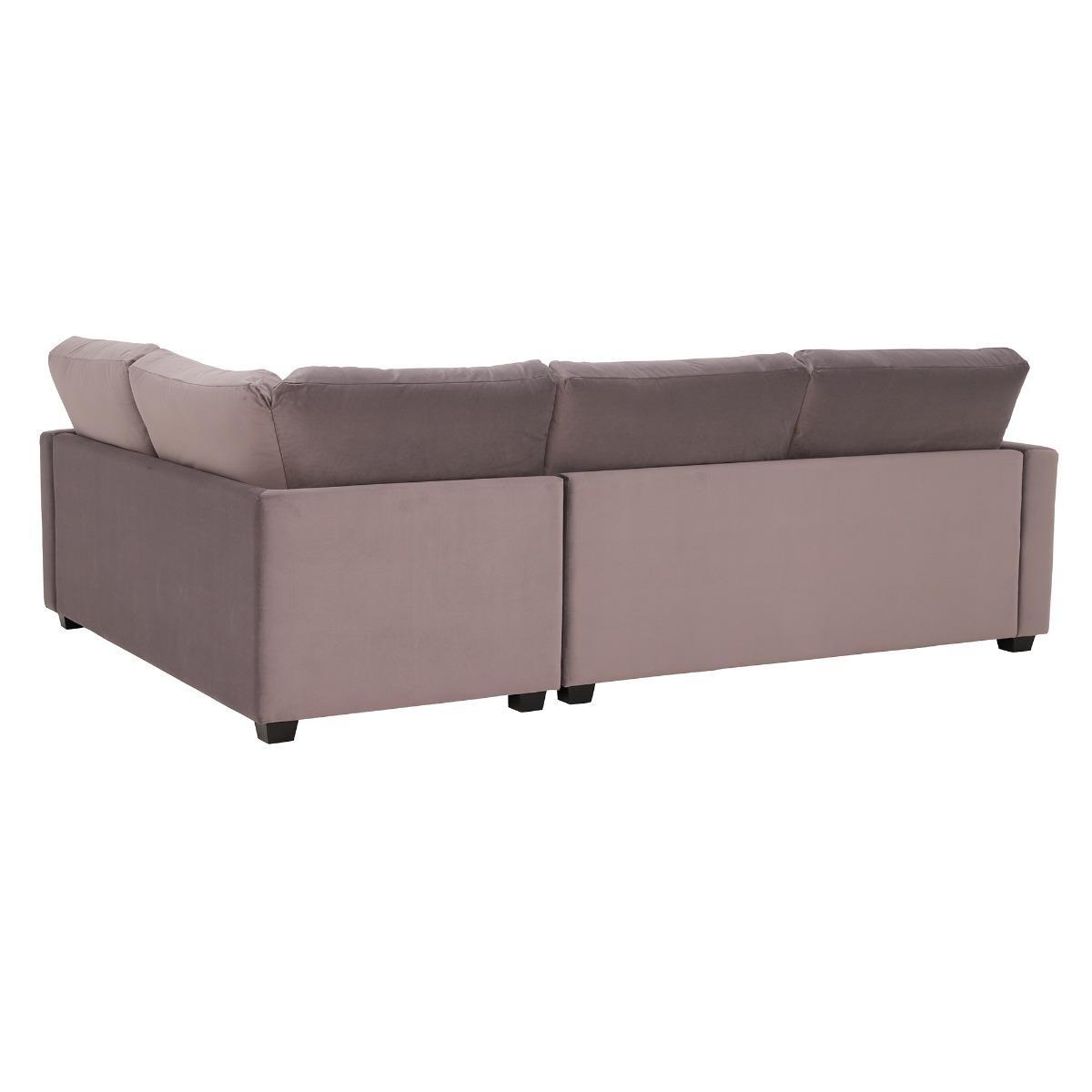 Taylor Medium Right Hand Facing Corner Sofa, Sunningdale Nickel Grey – image 5