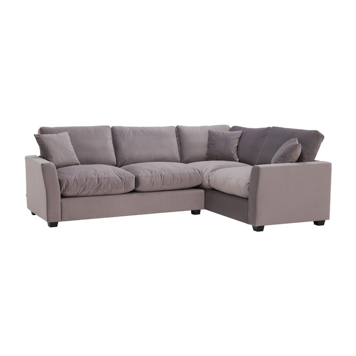 Taylor Medium Right Hand Facing Corner Sofa, Sunningdale Nickel Grey – image 1
