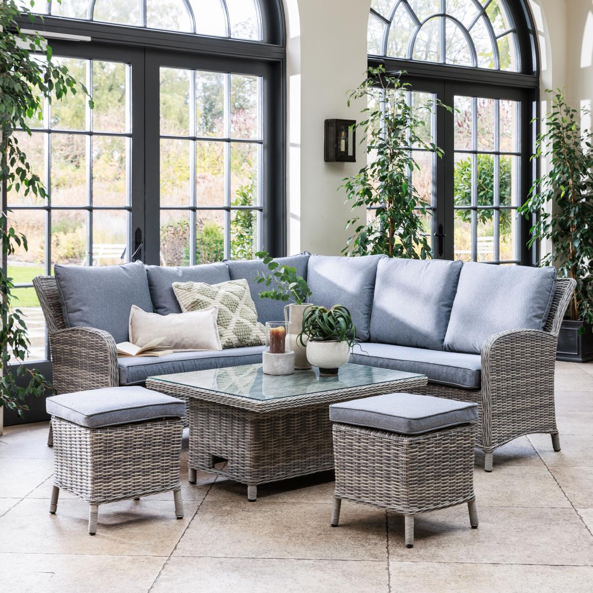 Millbrook Corner Sofa Set, Grey | Barker & Stonehouse – image 2