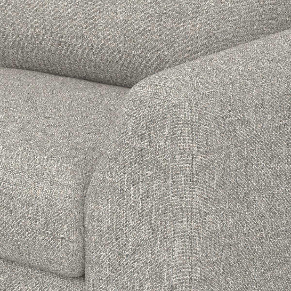 Langford Corner Group Left With Stool Sofa, Grey | Barker & Stonehouse – image 2