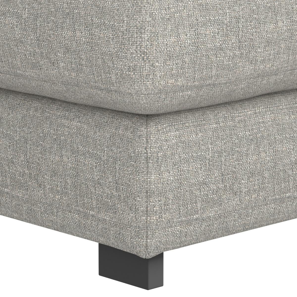 Langford Corner Group Left With Stool Sofa, Grey | Barker & Stonehouse – image 3