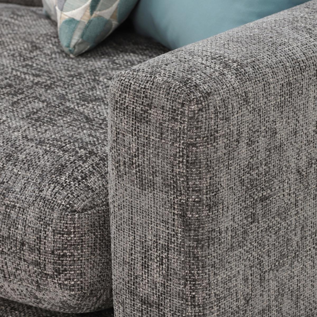 Fontella Large Left Hand Facing Chaise, Tabby Platinum – image 3