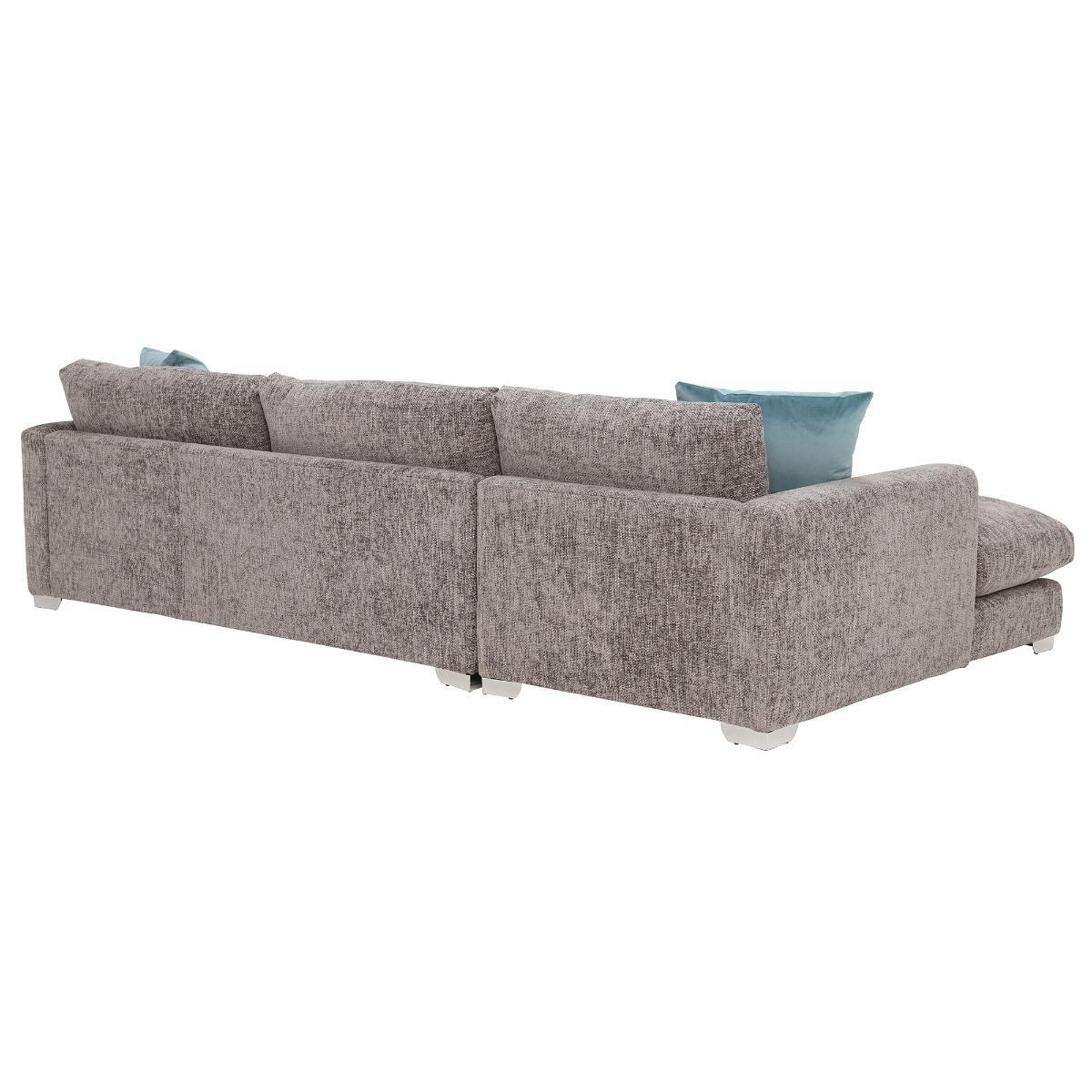 Fontella Large Left Hand Facing Chaise, Tabby Platinum – image 5