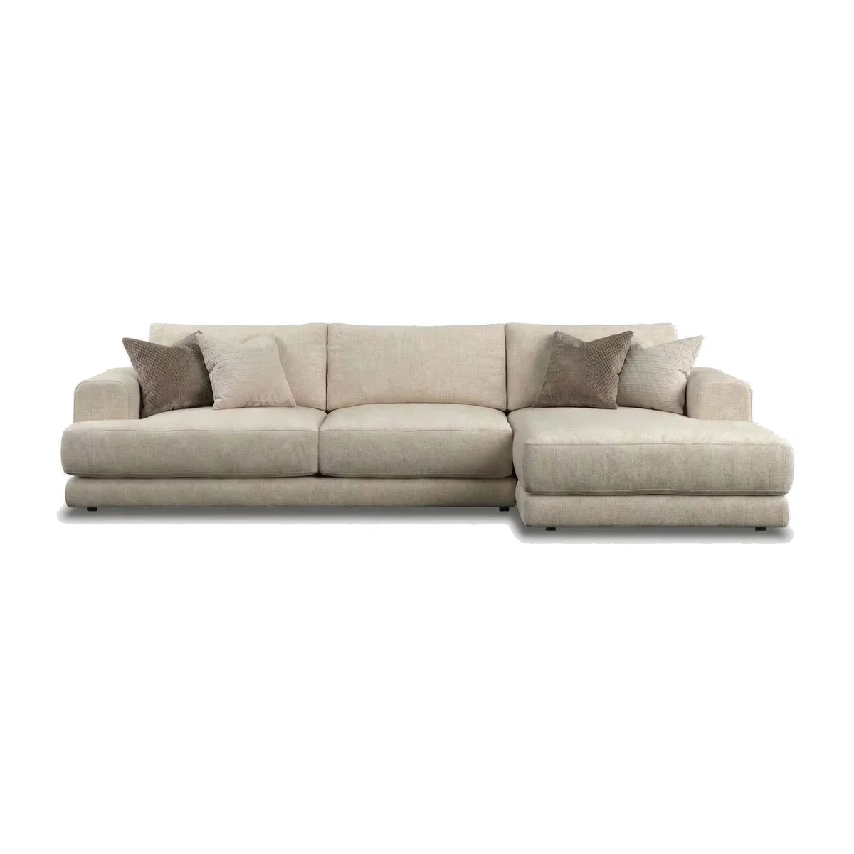 Lomax Large Chaise Modular Sofa RHF Fabric | Barker & Stonehouse – image 1