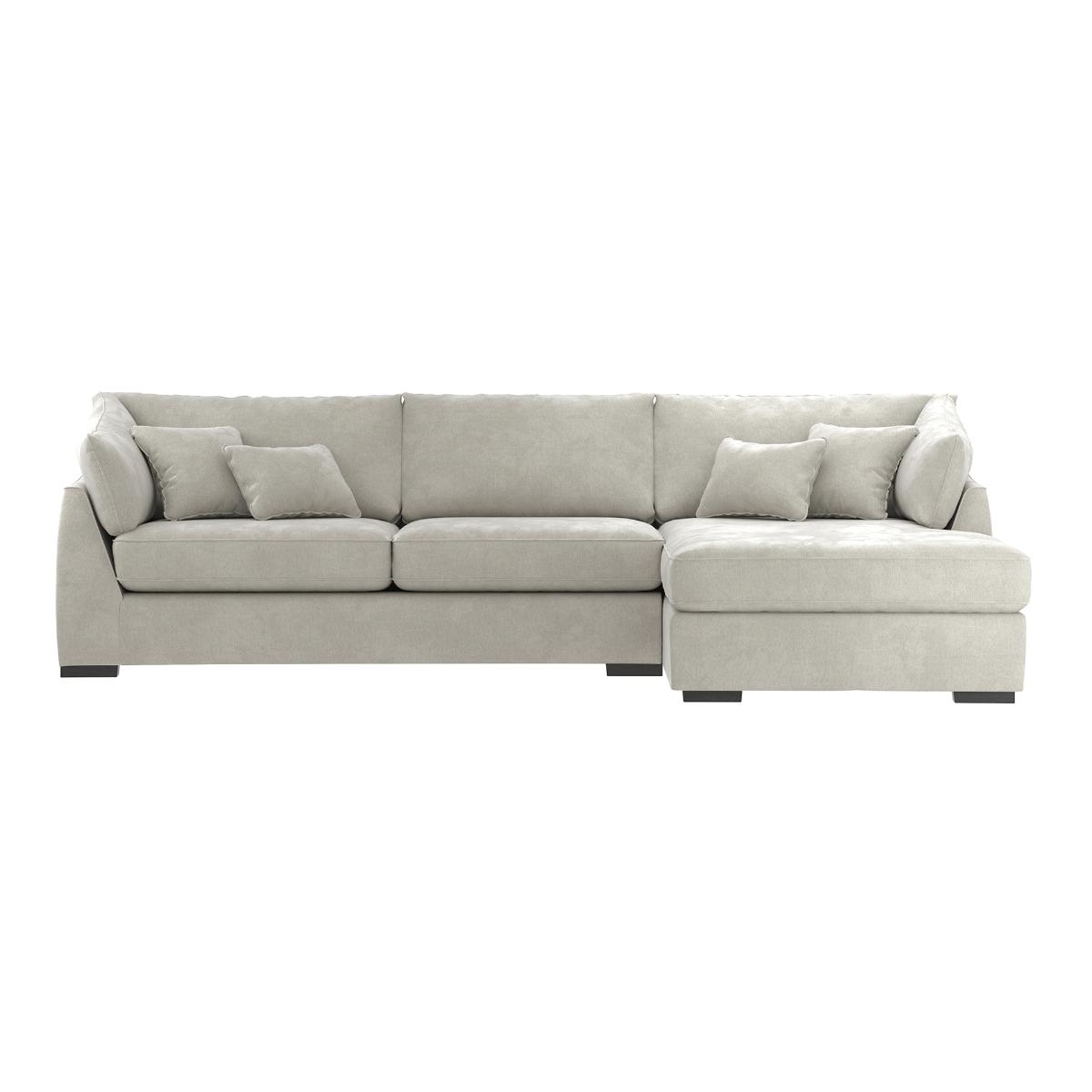 Borelly Chaise Corner Sofa Right, Grey Fabric | Barker & Stonehouse – image 2