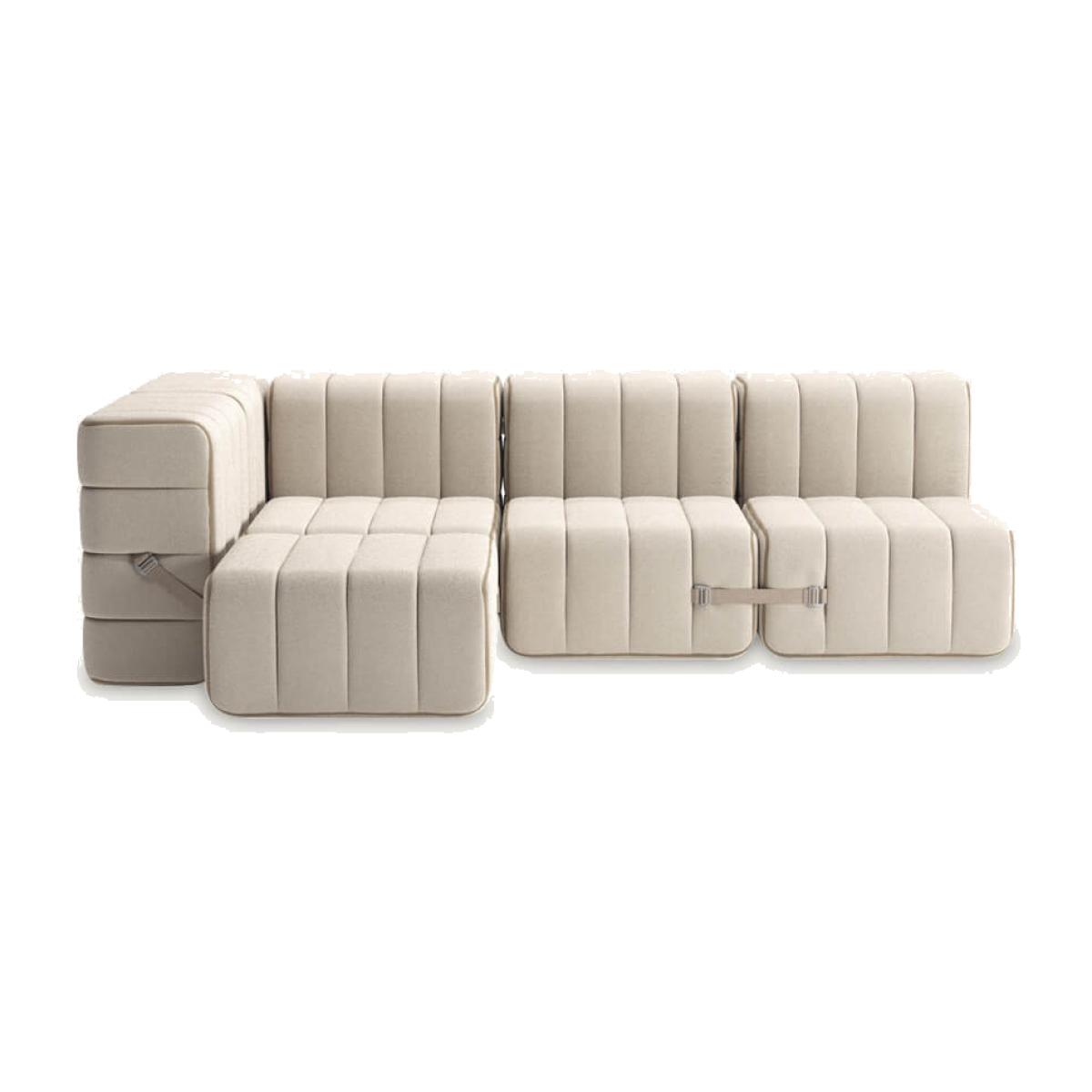 Beige Curt Sofa System 9 Modules - Sera