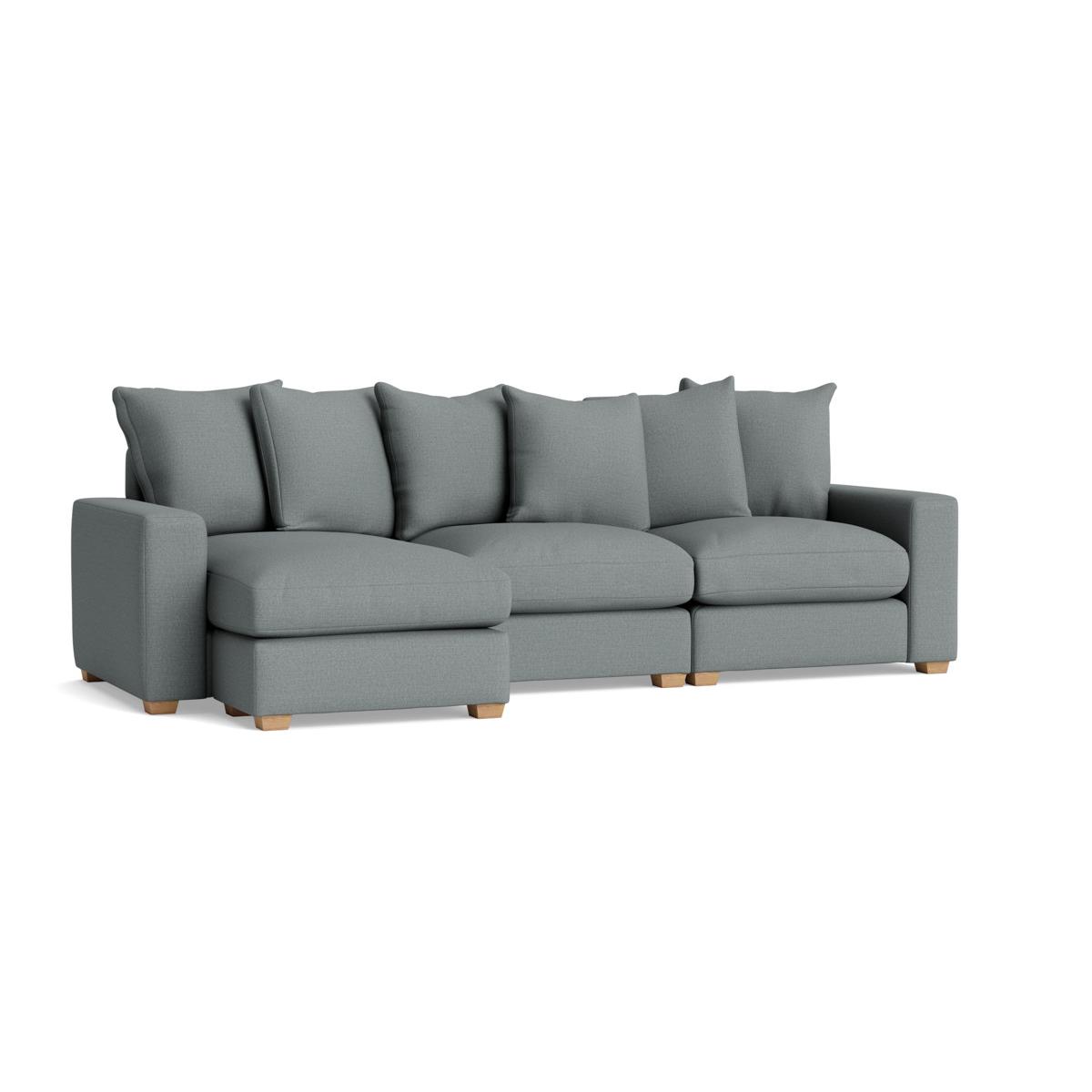 Lyon Chaise Sofa – Sand Herringbone – image 12