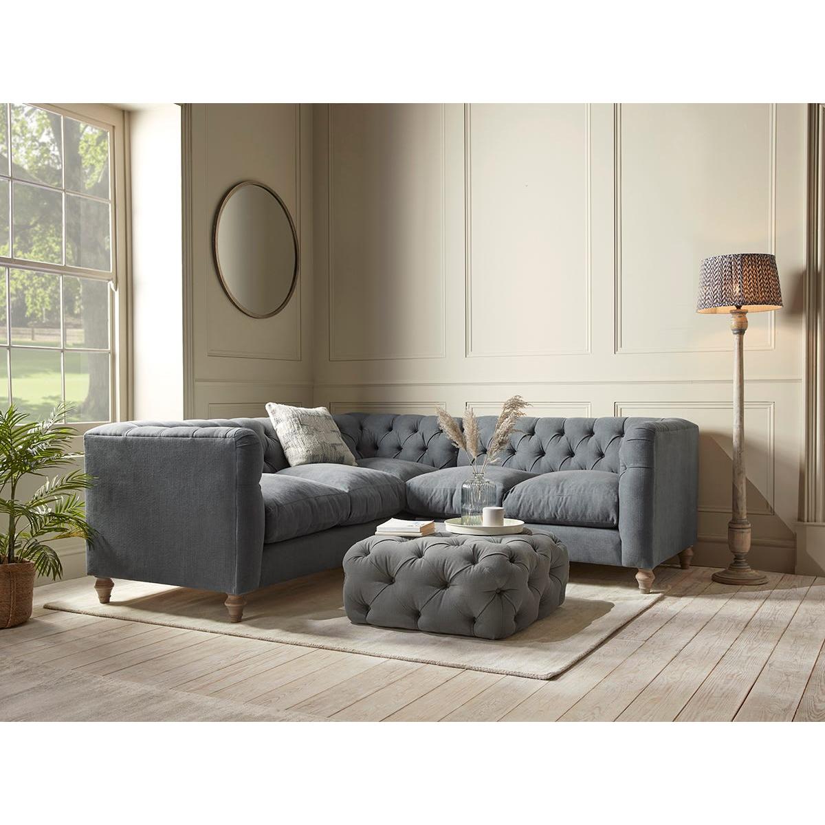 Sarnia Corner Sofa – Natural Boucle – image 2