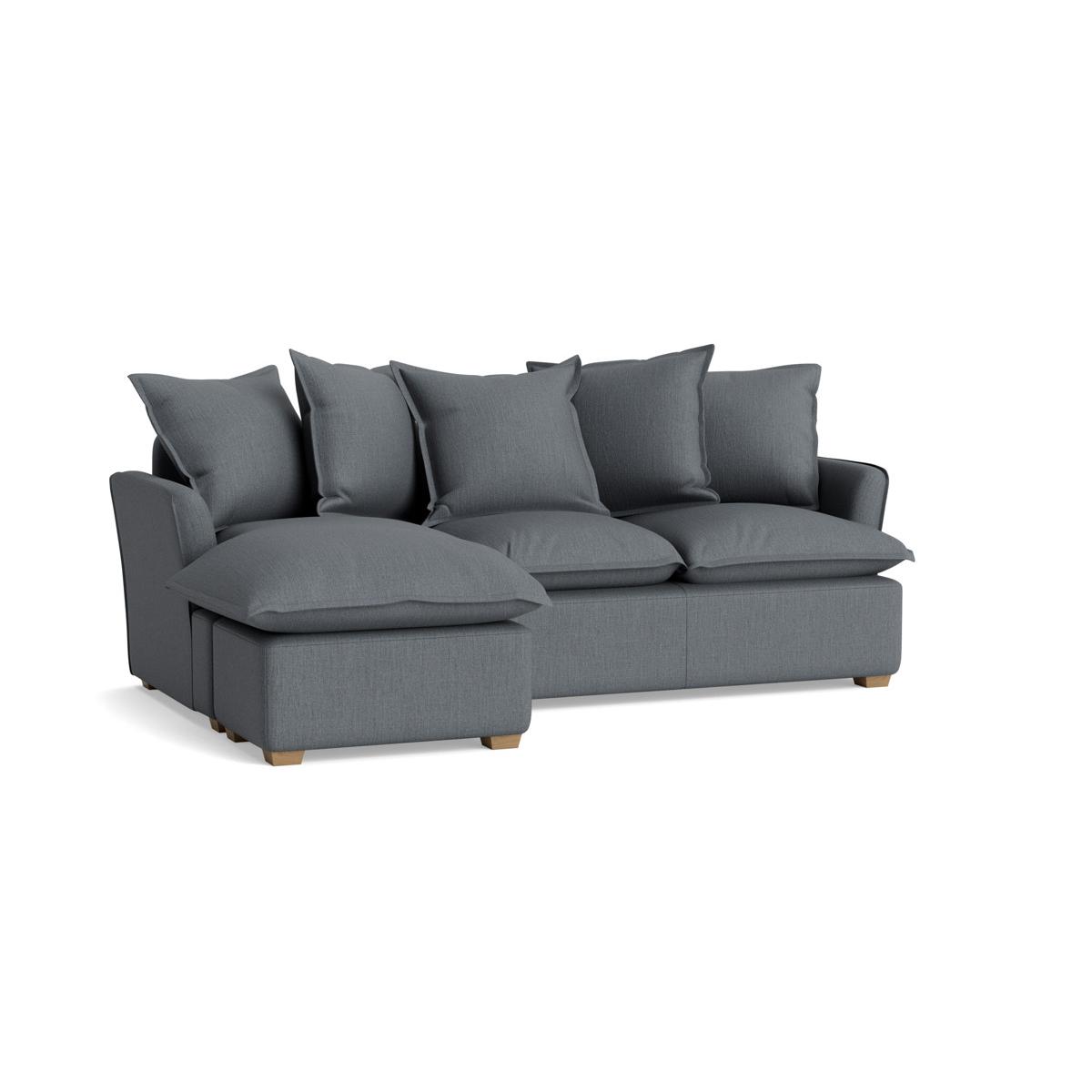 Umea Chaise Right Hand Facing Sofa - Agave Opulent Cotton Velvet – image 9