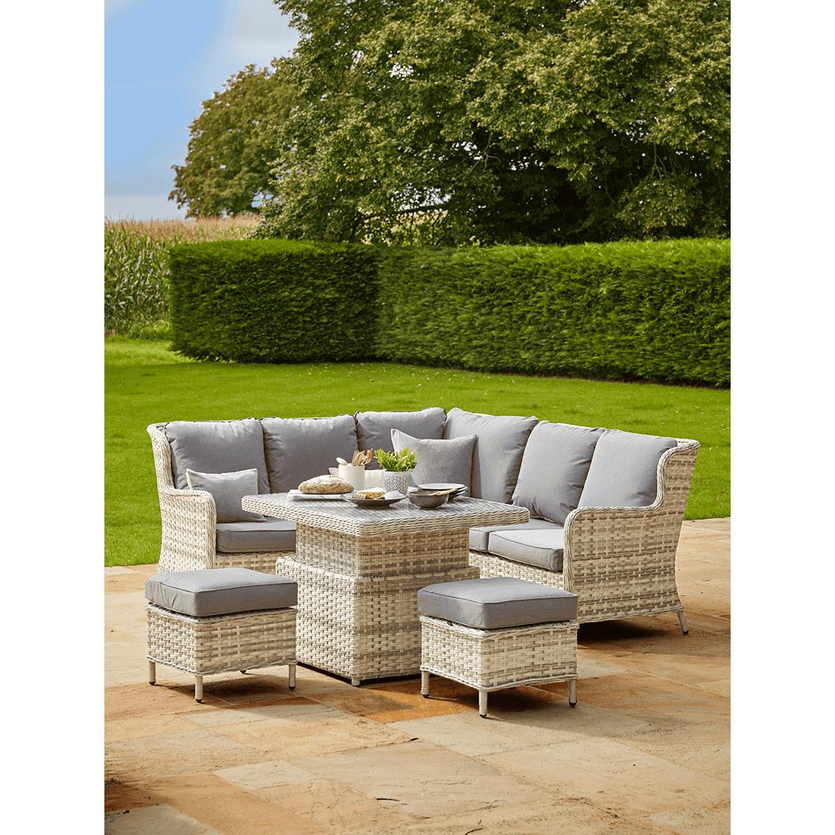 Grey Weave Compact Corner Set – image 2