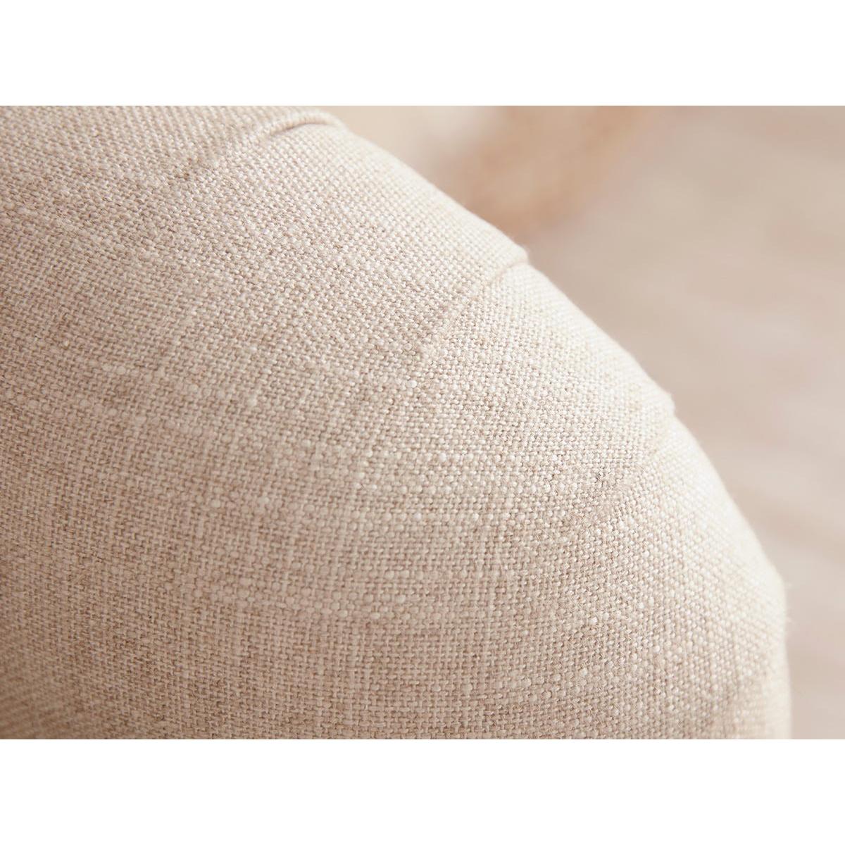 Reine Chaise Left Hand Facing Sofa - Soft Grey Opulent Cotton Velvet – image 5