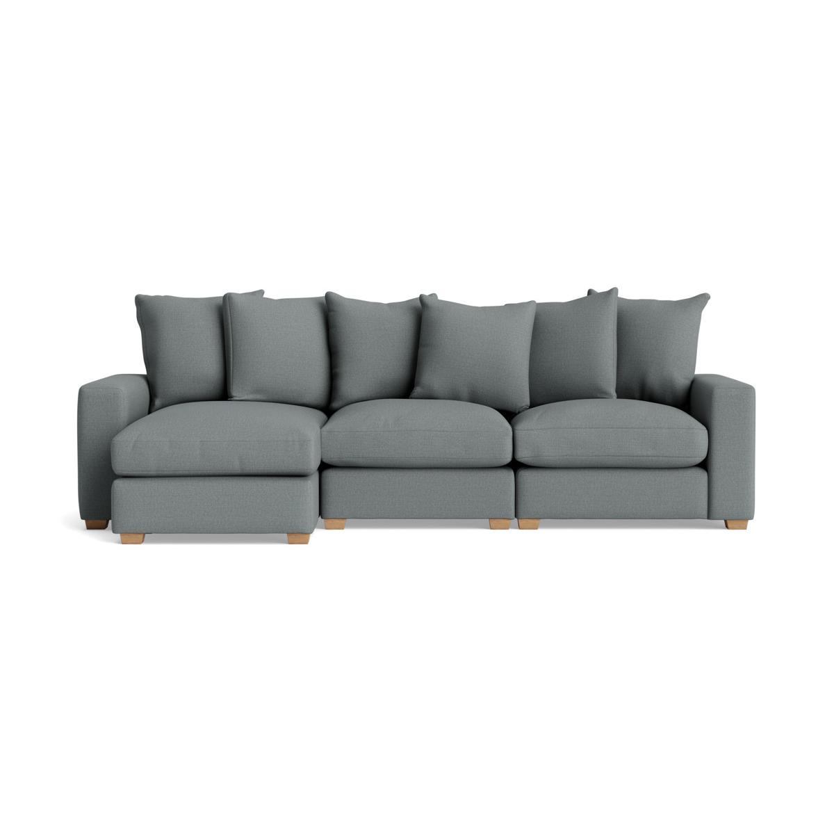 Lyon Chaise Sofa – Moss Velvet – image 13