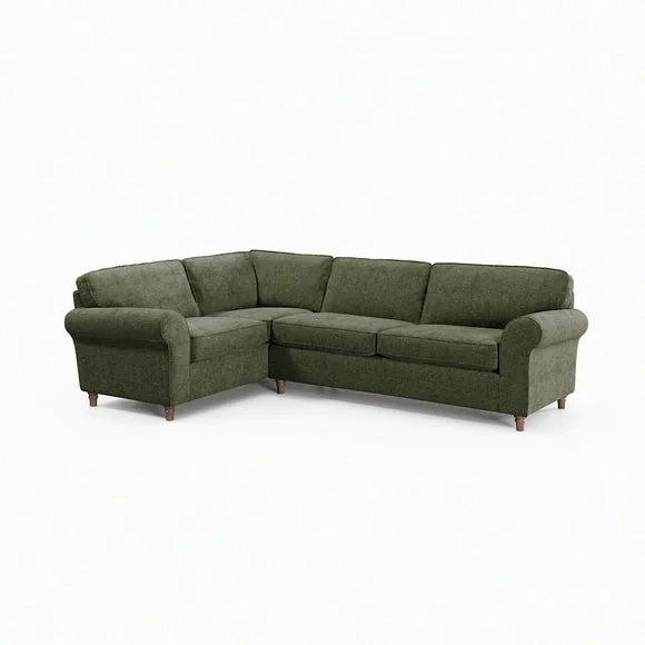 Flori Chenille Soft Texture Corner Sofa – image 6