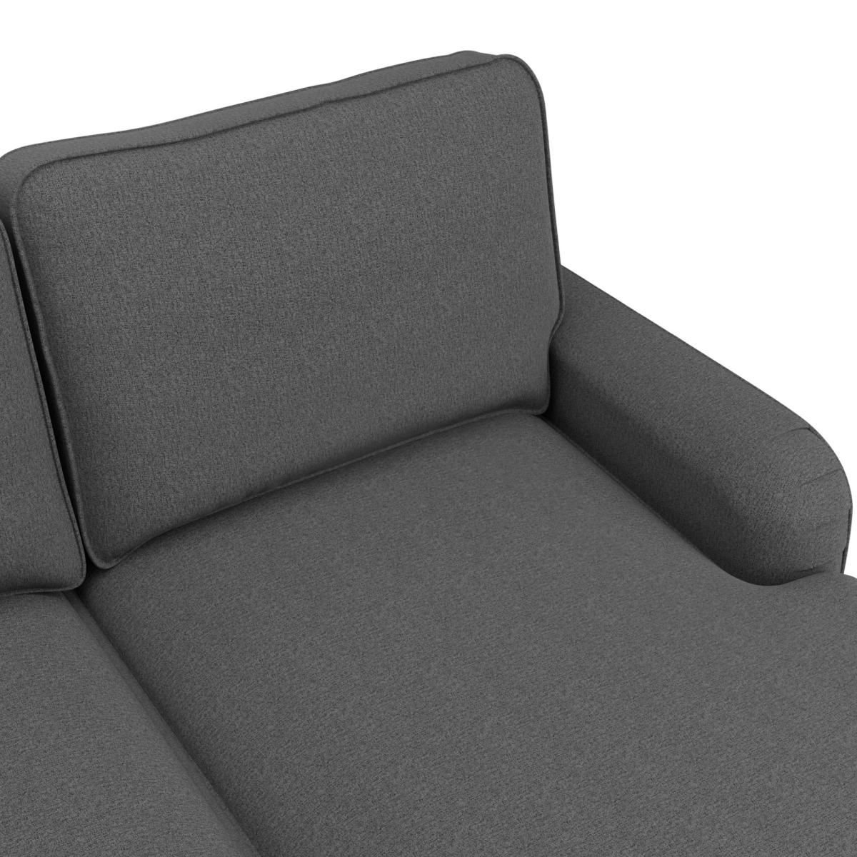 Beatrice Luna Fabric Right Hand Corner Sofa Charcoal – image 5