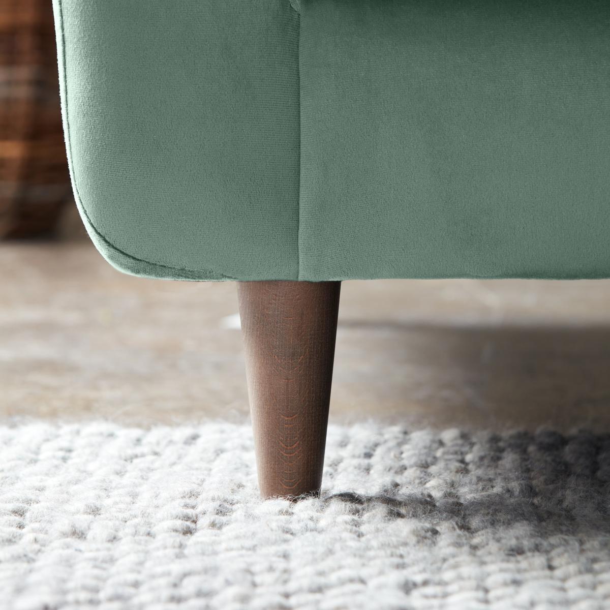 Return - Sven Opulent Velvet Reversible Corner Chaise Sofa, Mineral Opulent Velvet Mineral – image 6