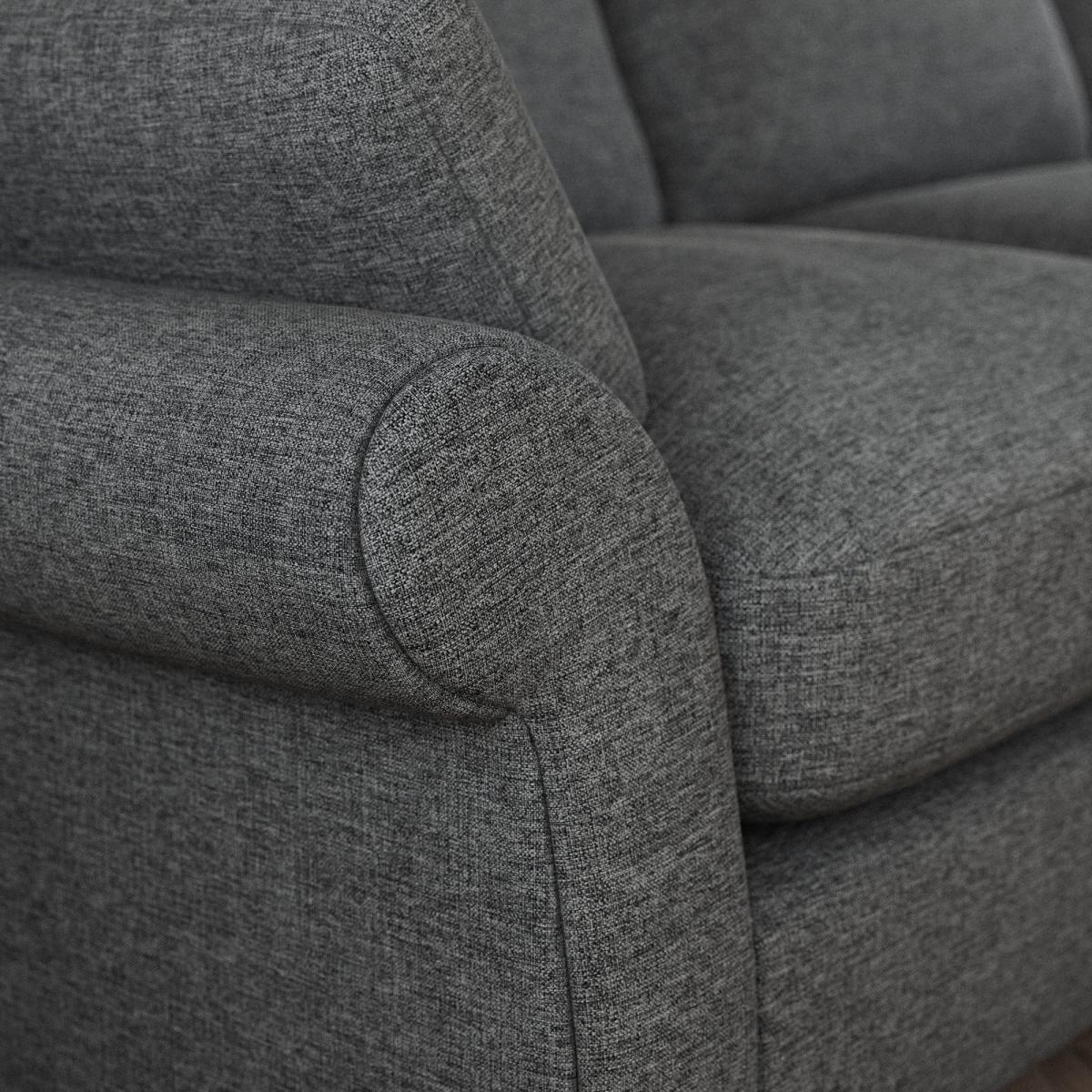 Salisbury Corner Chaise Tonal Weave Charcoal – image 6