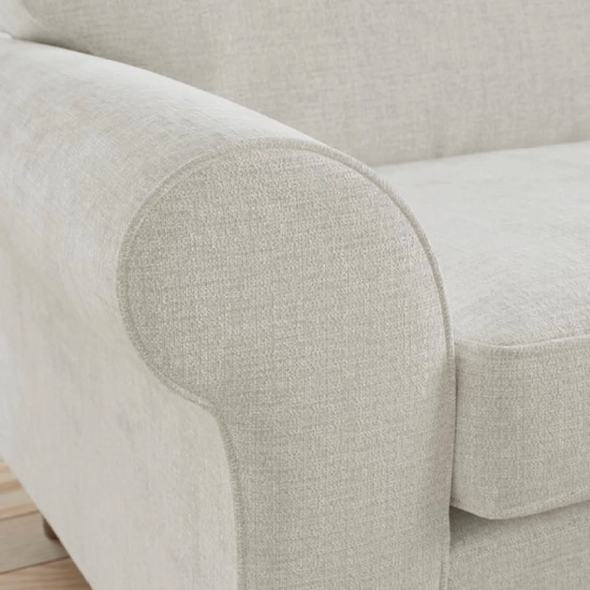 Flori Chenille Soft Texture Corner Chaise Sofa – image 4