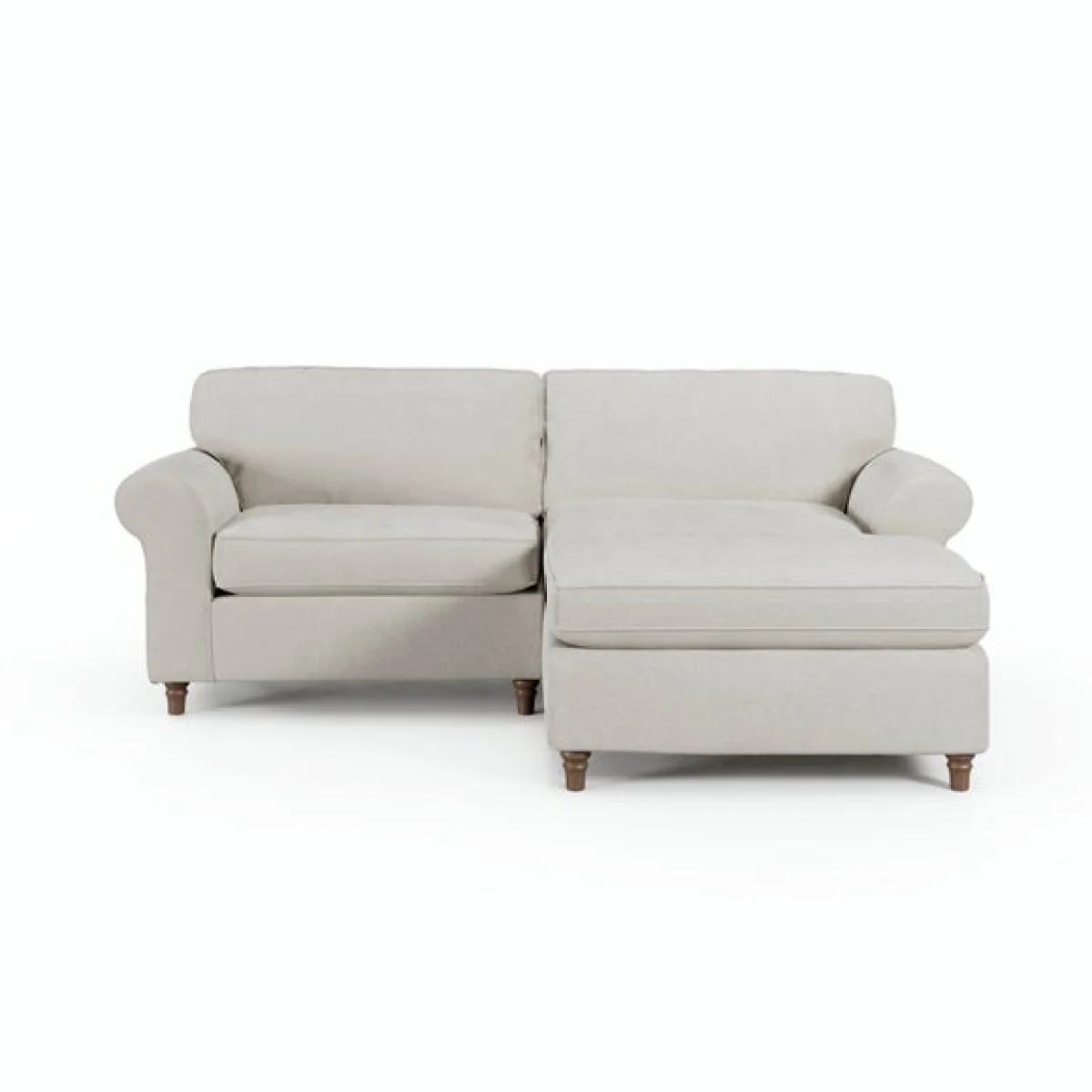 Flori Chenille Soft Texture Corner Chaise Sofa – image 7