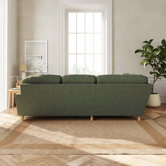 Martha Chenille Soft Texture Full Corner Sofa – image 4