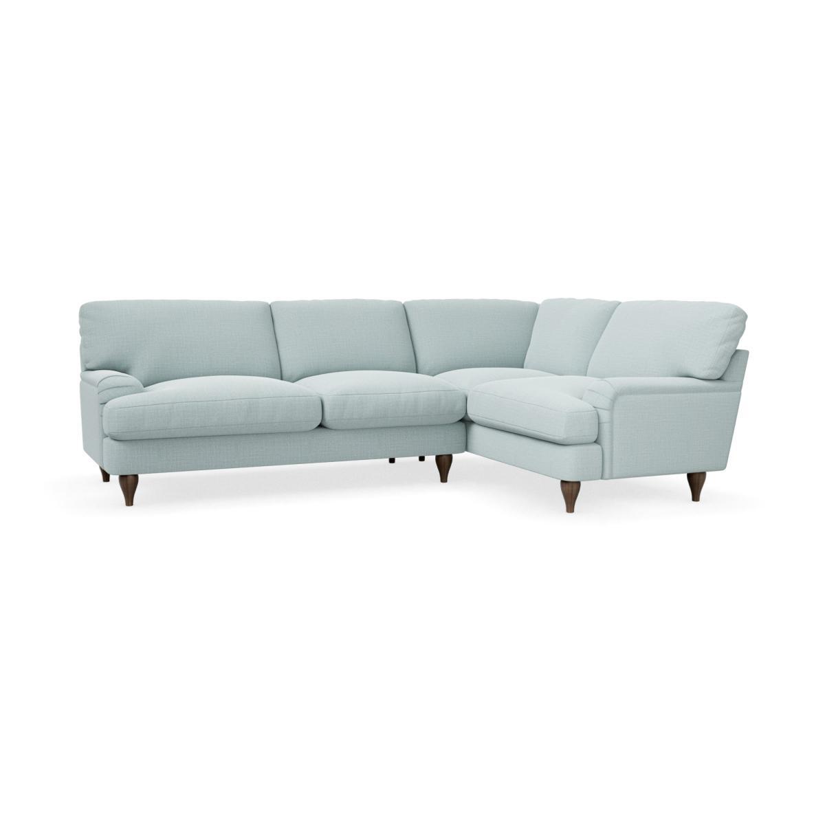 Darwin Slub Cotton Blend Right Hand Corner Sofa Slub Cotton Light Mineral – image 2