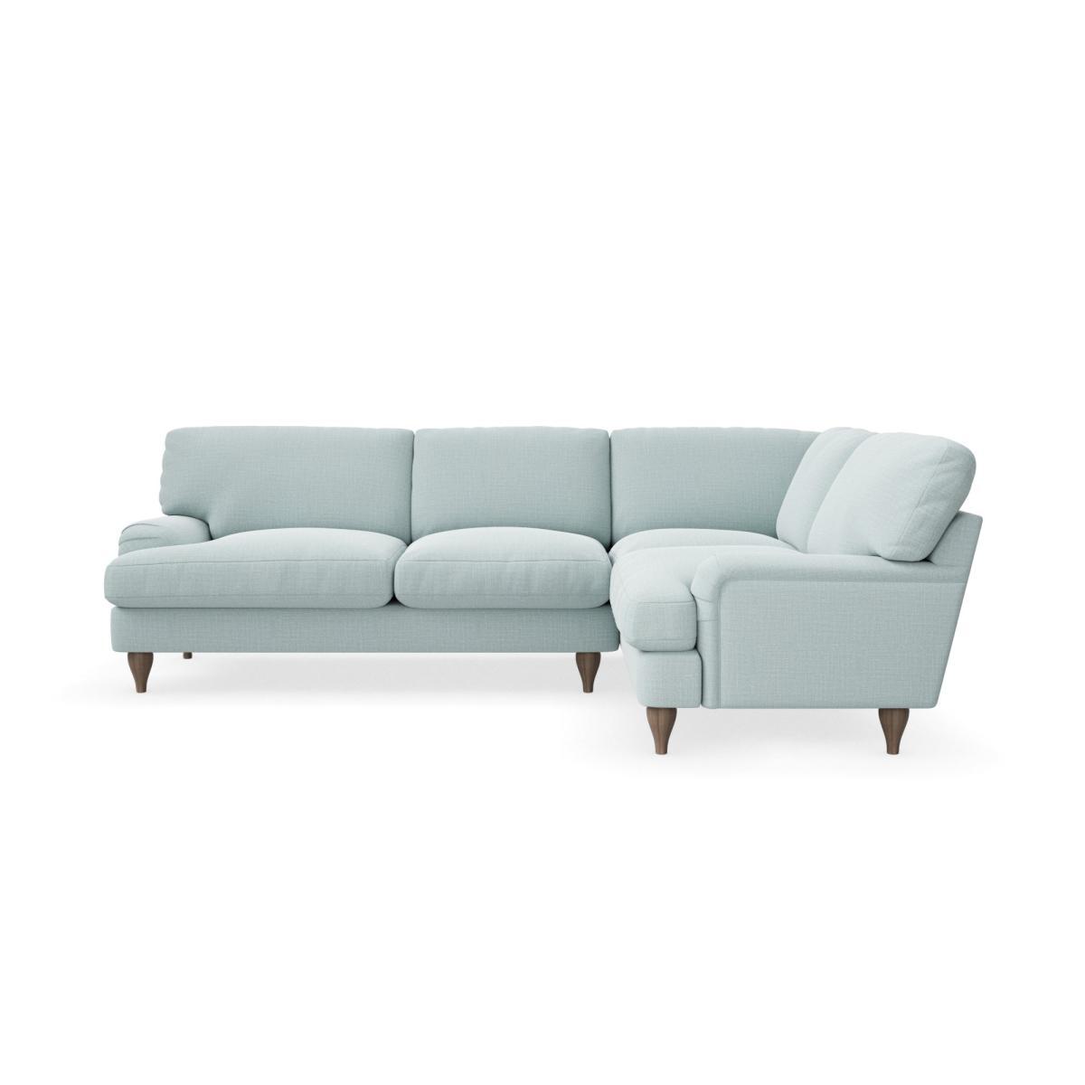 Darwin Slub Cotton Blend Right Hand Corner Sofa Slub Cotton Light Mineral – image 3