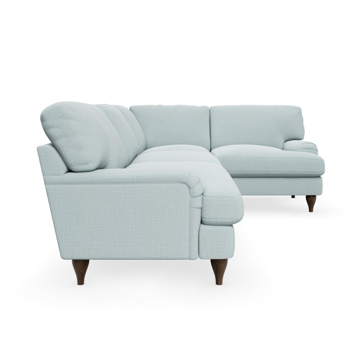 Darwin Slub Cotton Blend Right Hand Corner Sofa Slub Cotton Light Mineral – image 5
