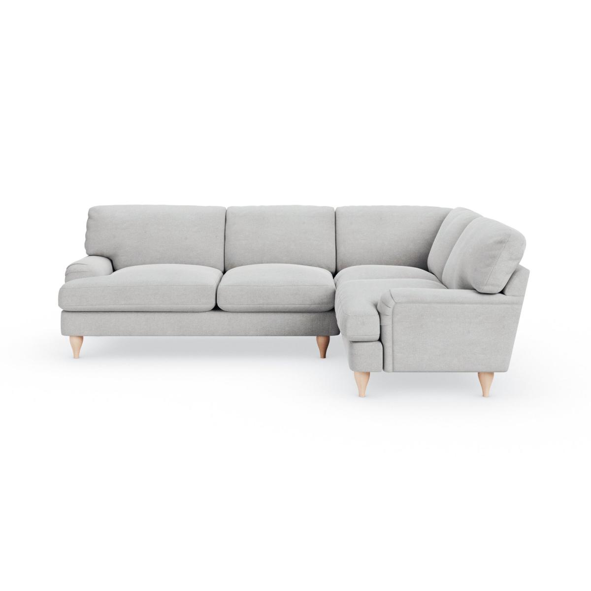 Darwin Corner Sofa Tonal Weave Silver – image 7
