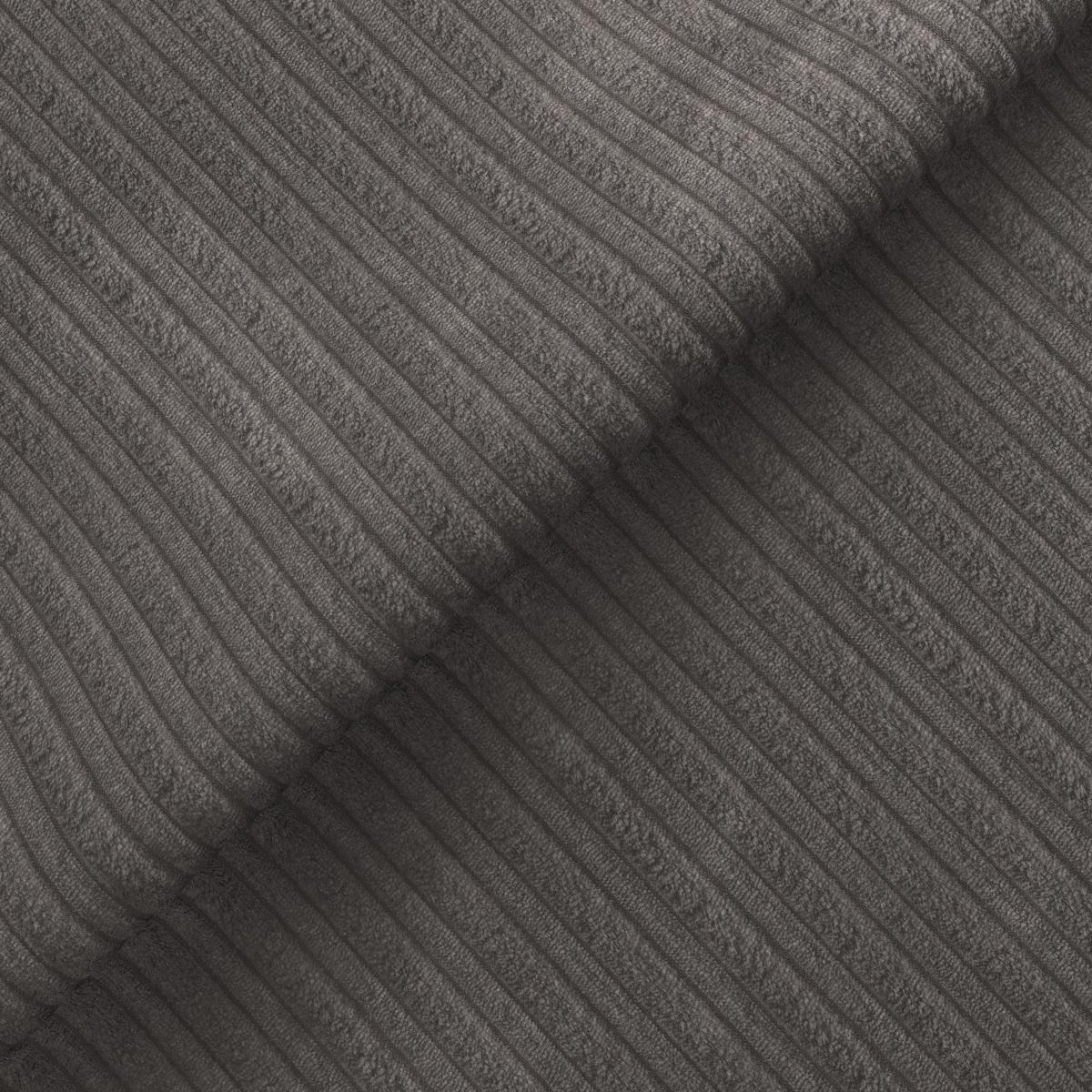 Blake Curved Arm Jumbo Cord Large Corner Sofa Jumbo Cord Grey – image 8