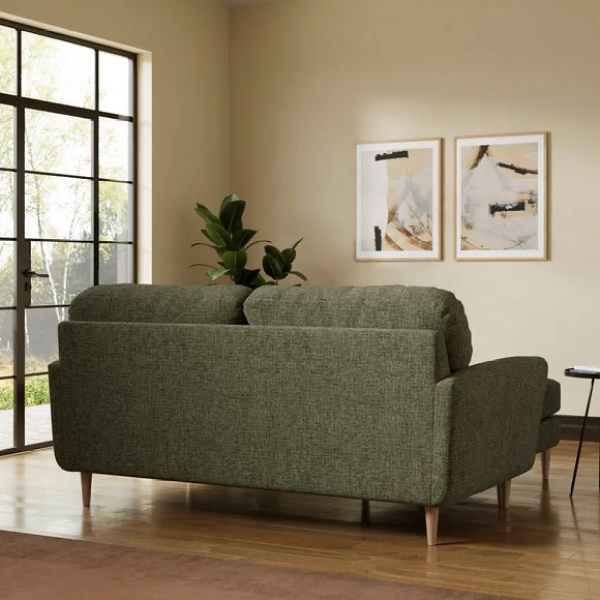 Sven Soft Texture Chenille Reversible Corner Chaise Sofa – image 2