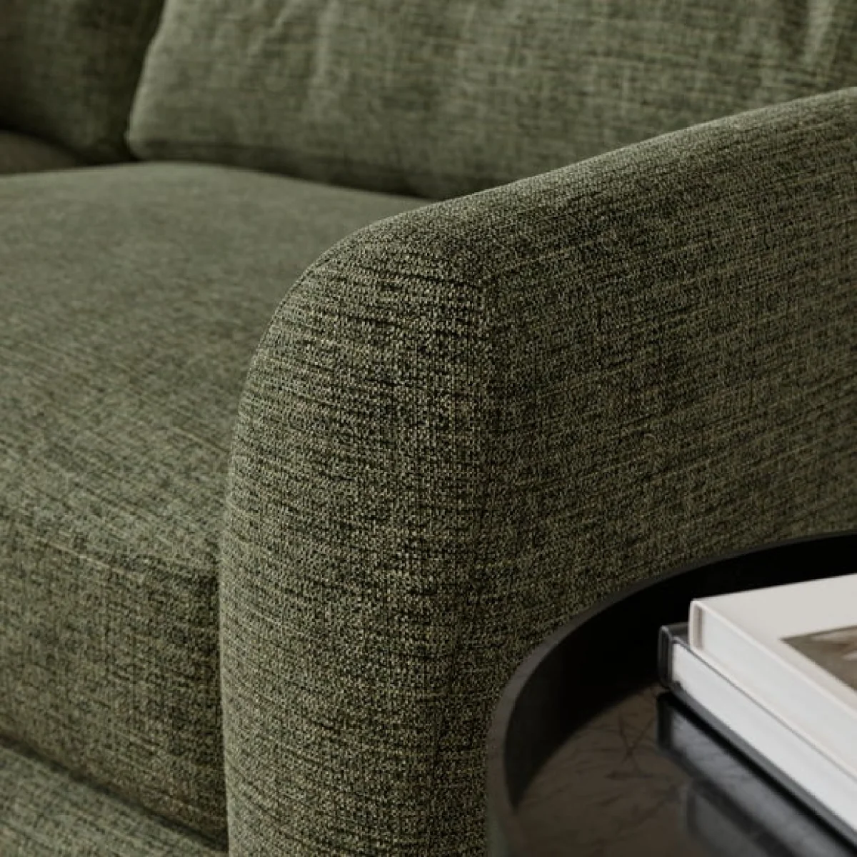 Sven Soft Texture Chenille Reversible Corner Chaise Sofa – image 4