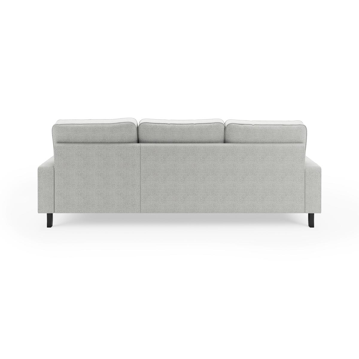 Beatrice Boucle Right Hand Corner Chaise Light Grey – image 5