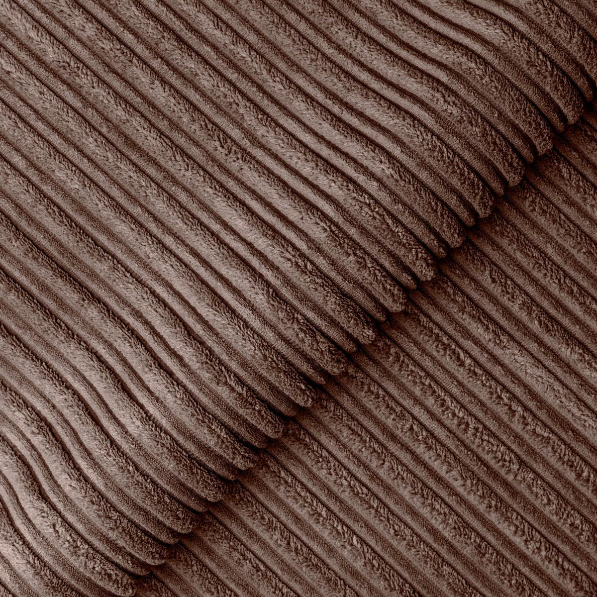 Blake Jumbo Cord Left Hand Corner Sofa Chocolate (Brown) – image 9