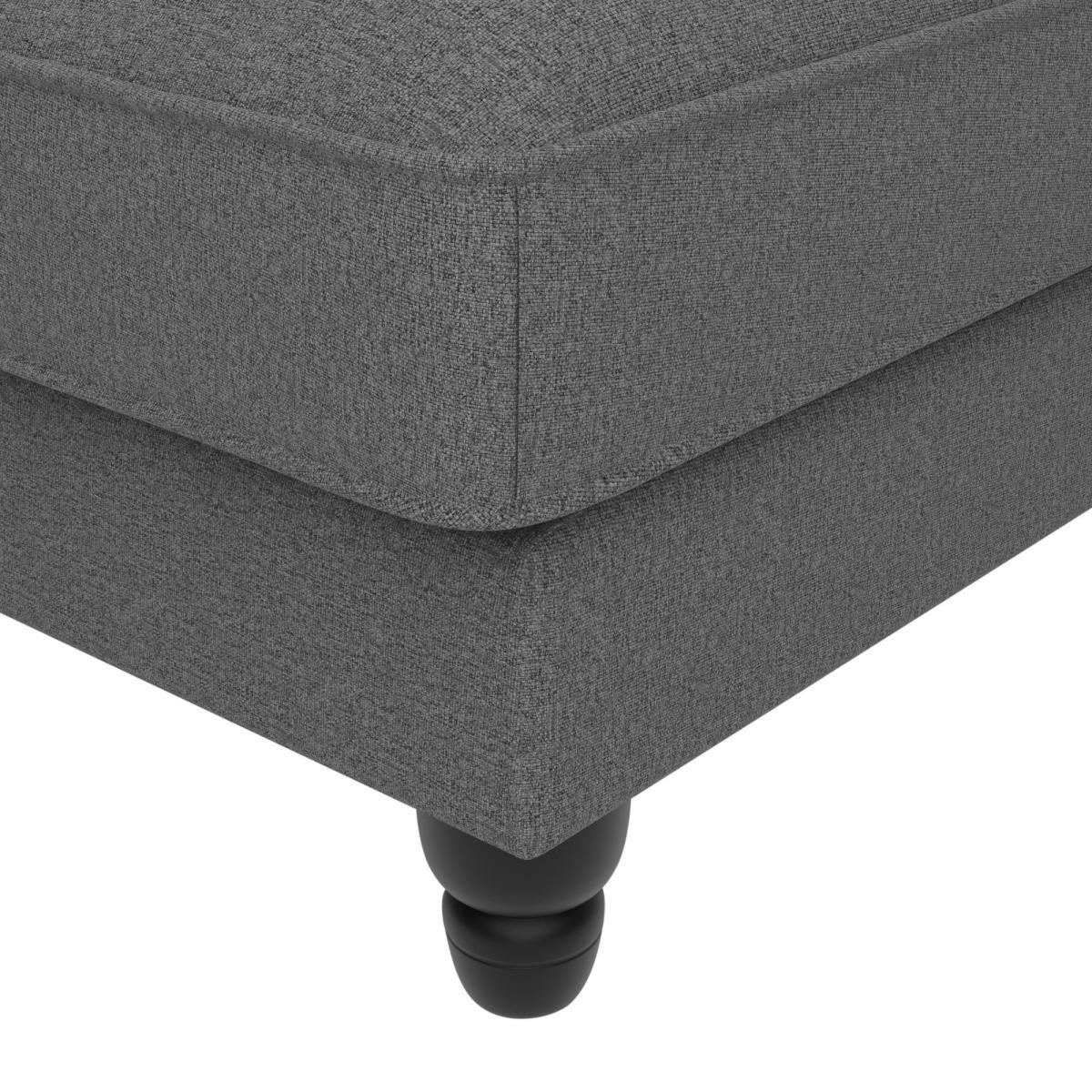 Beatrice Fabric Right Hand Corner Sofa Charcoal – image 6