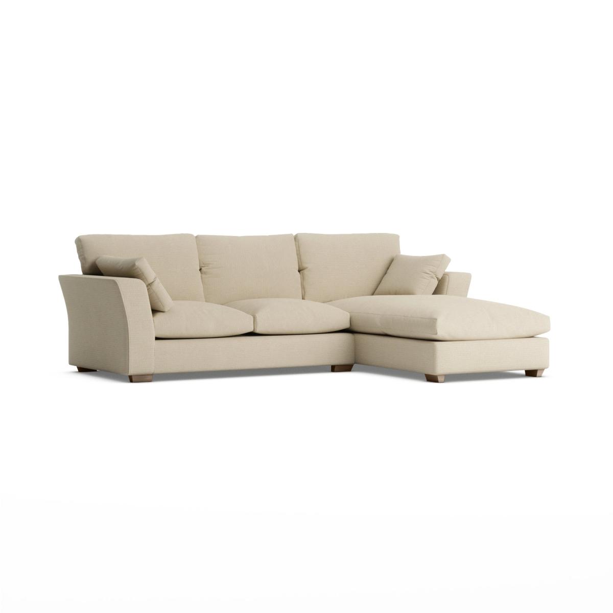 Blakeney Textured Weave Corner Chaise Sofa Textured Weave Honey – image 2