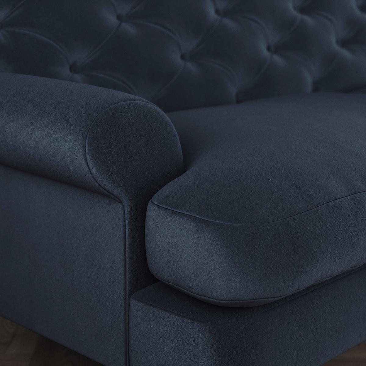 Canterbury Corner Sofa Cosy Velvet Navy – image 6