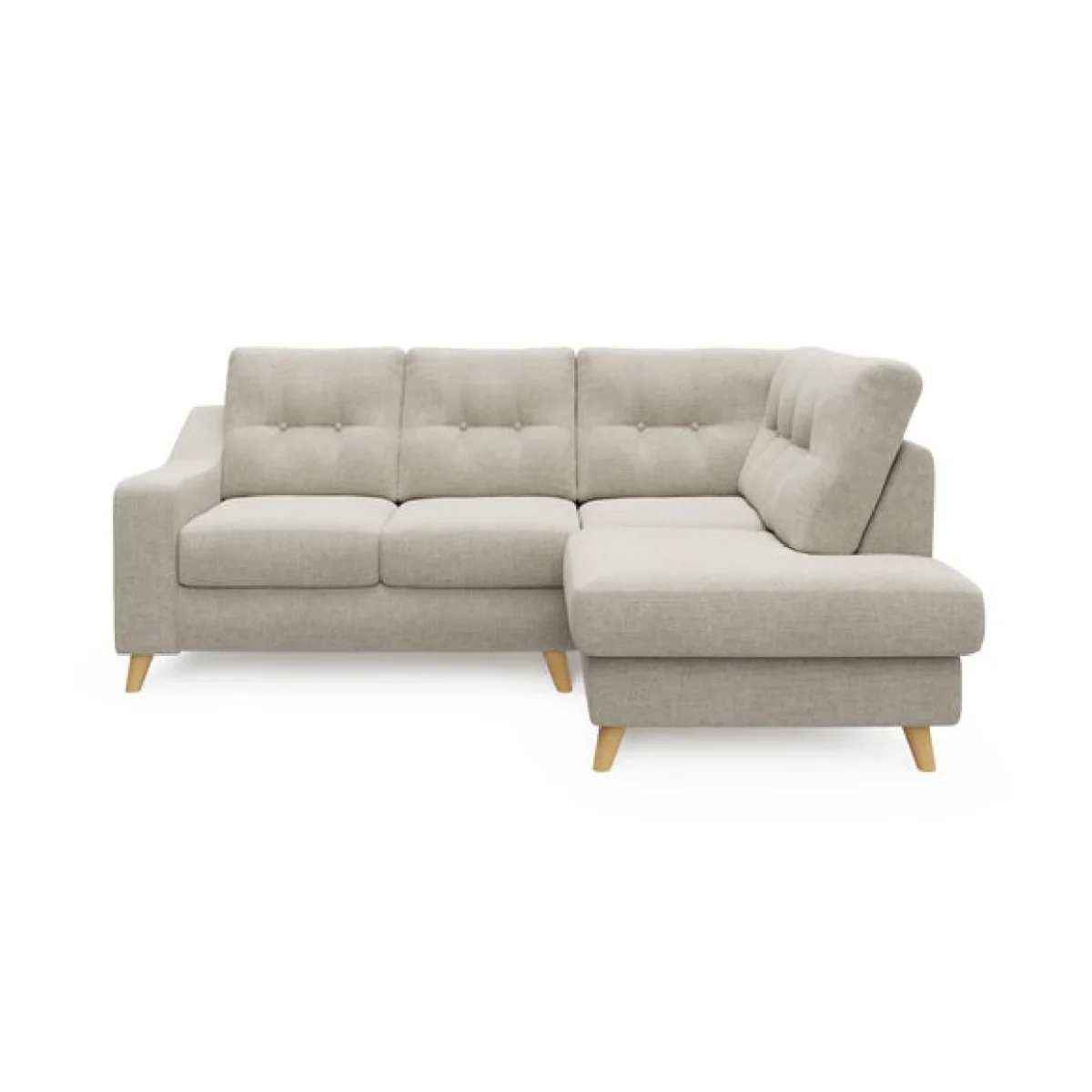 Baxter II Basket Weave Corner Chaise Sofa – image 7