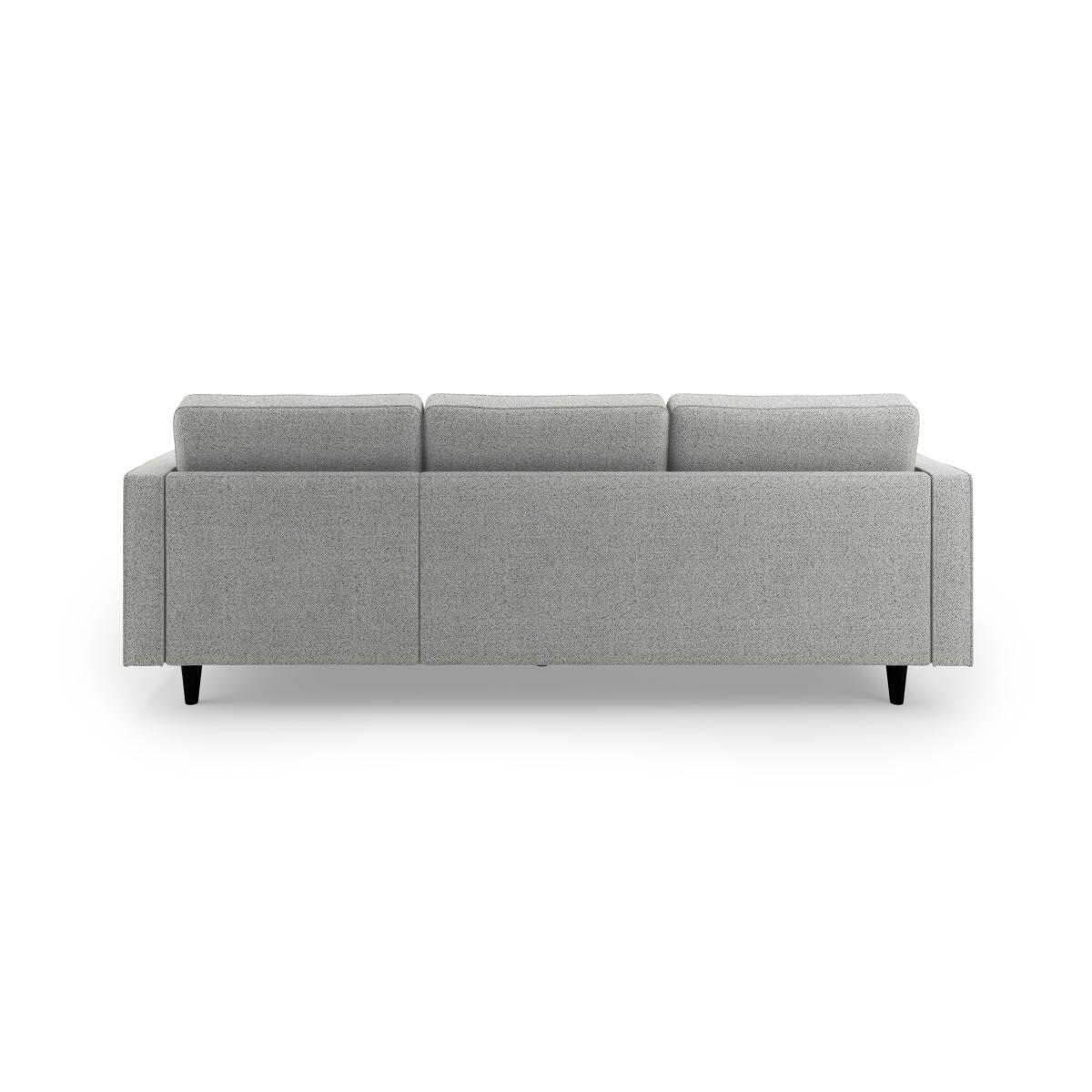 Zoe Boucle Right Hand Corner Chaise Light Grey – image 5