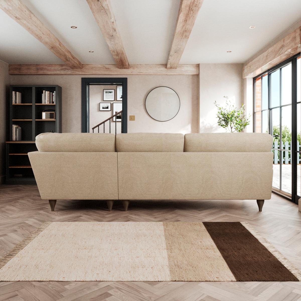 Darwin Corner Sofa Tonal Weave Natural – image 4