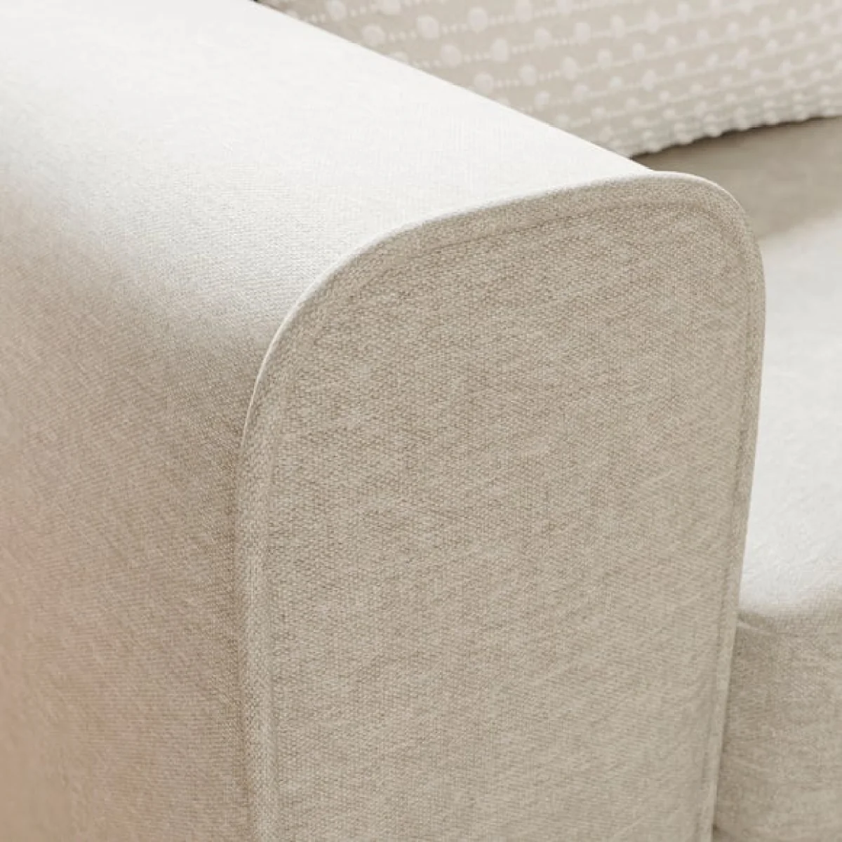 Abel Vintage Soft Chenille Corner Sofa – image 4