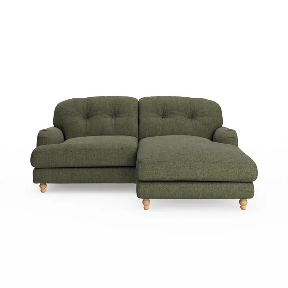 Martha Corner Chaise Chenille Soft Texture Sofa – image 2