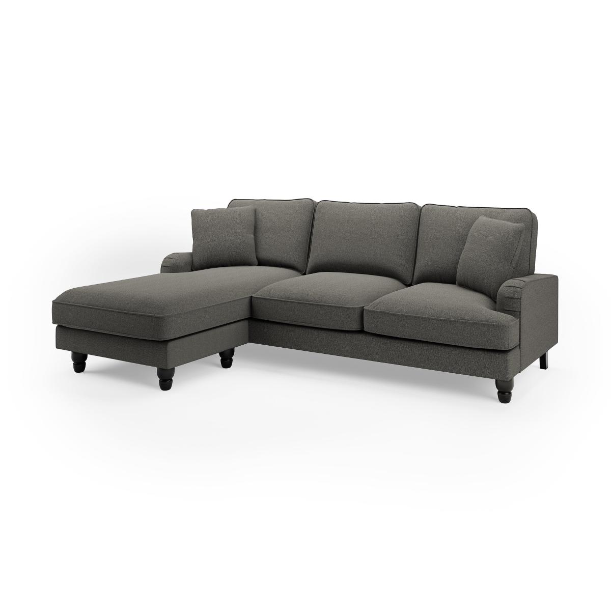 Beatrice Luna Left Hand Corner Chaise Luna Charcoal – image 2