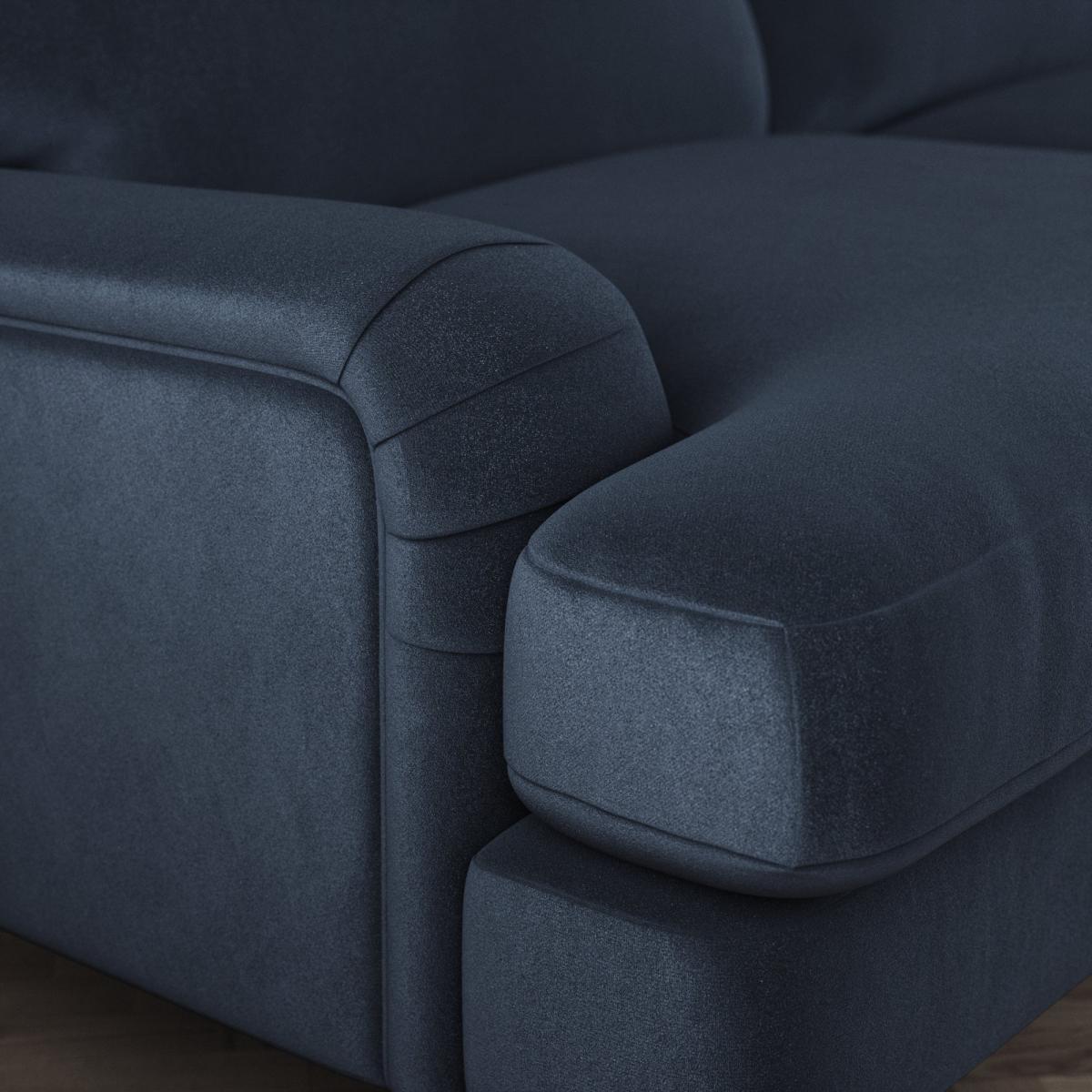 Darwin Corner Sofa Cosy Velvet Navy – image 6