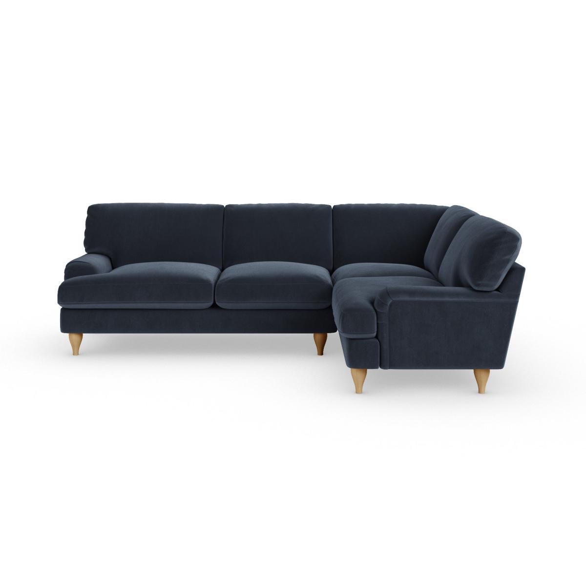 Darwin Corner Sofa Cosy Velvet Navy – image 7