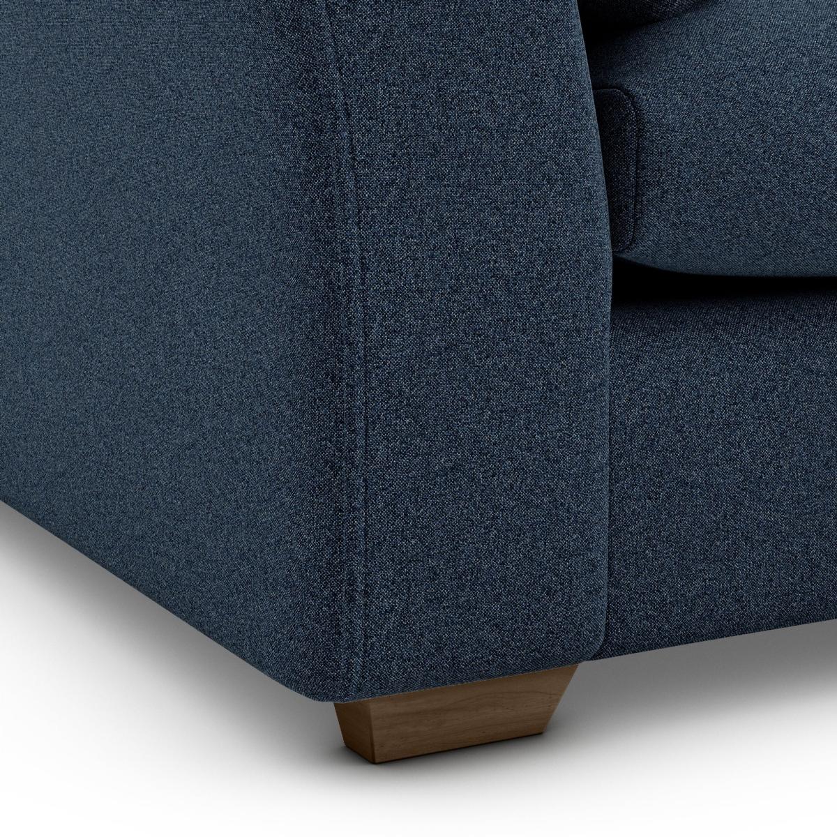 Blakeney Woolly Marl Corner Chaise Sofa Woolly Marl Navy – image 7