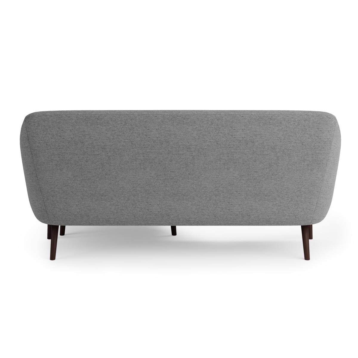 Eddie Flatweave Compact Corner Chaise Grey – image 5