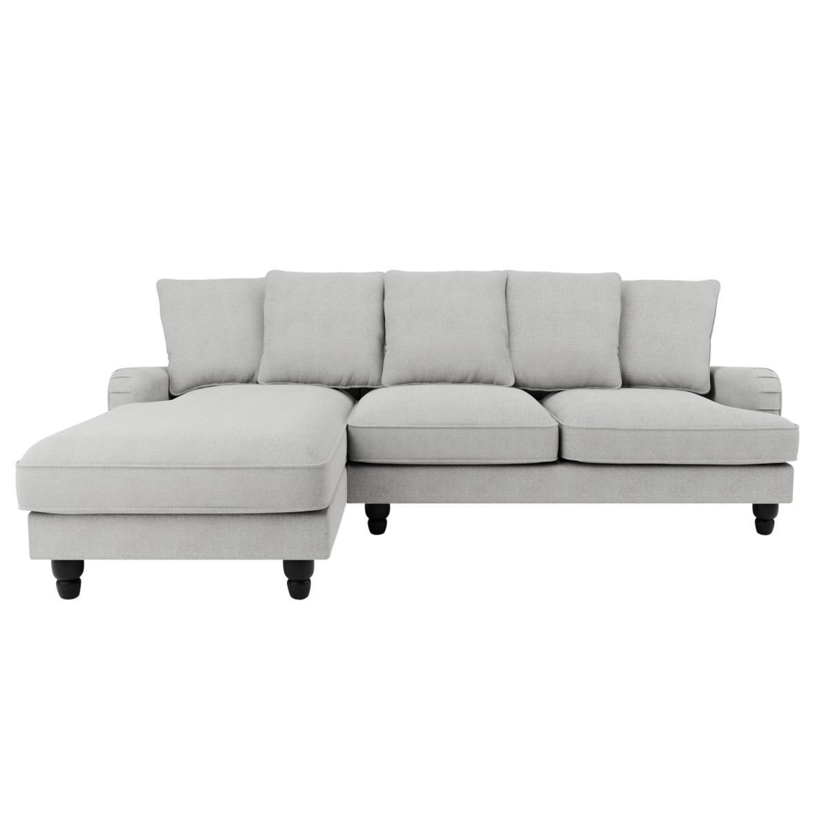 Beatrice Scatter Back Boucle Left Hand Corner Sofa Light Grey – image 2