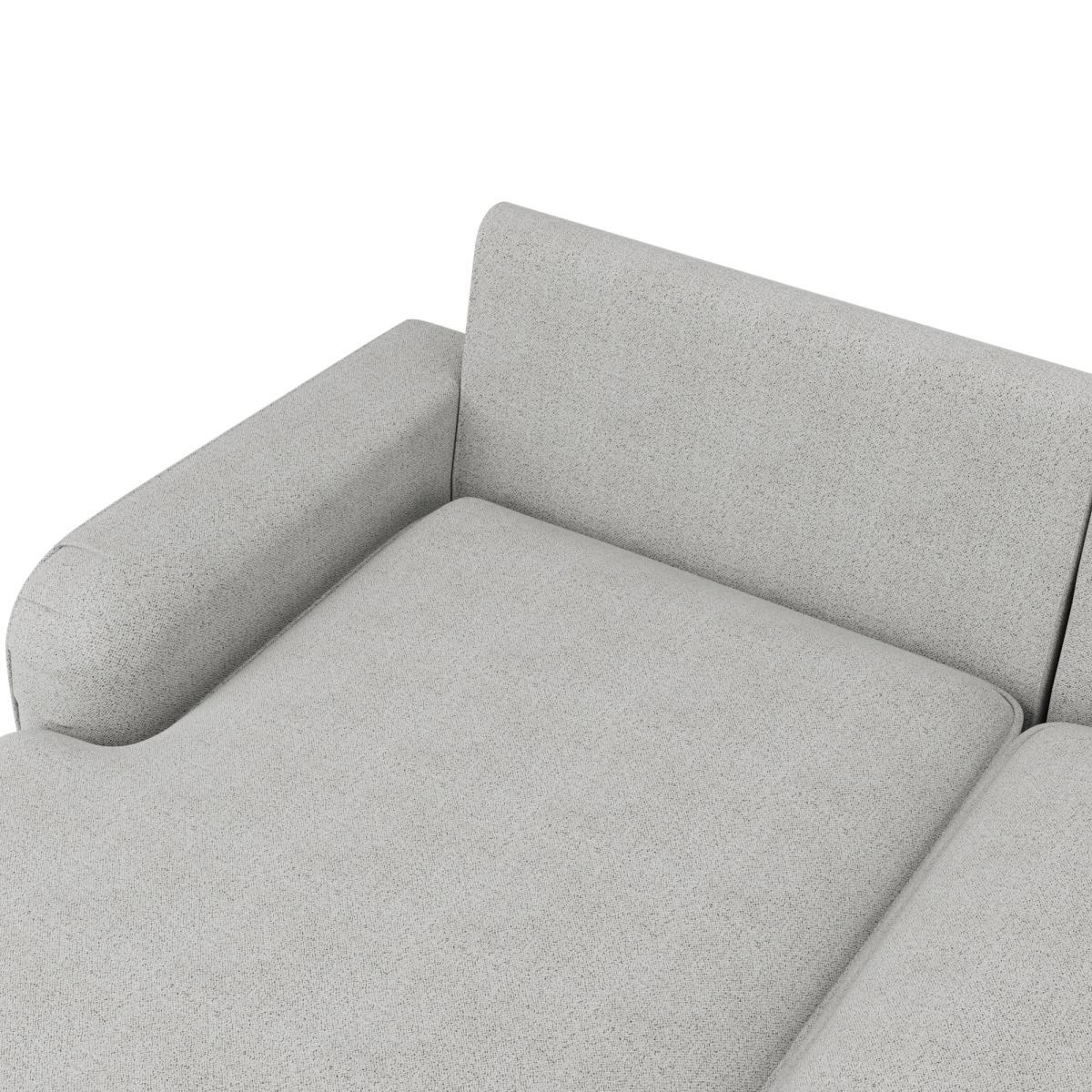 Beatrice Scatter Back Boucle Left Hand Corner Sofa Light Grey – image 5